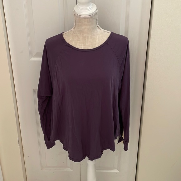 Project Social T Purple Long Sleeve Top - Picture 1 of 6